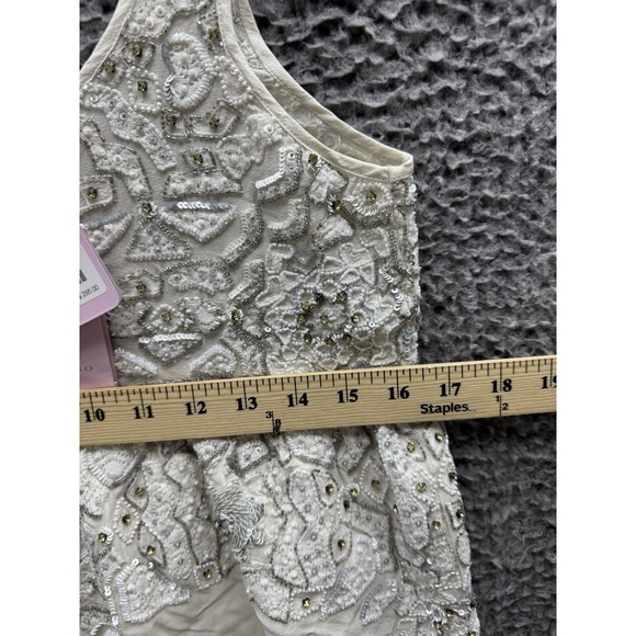 Calypso Saint‎ Barth Women's EdiaSleeveless Beaded Sequin Tank Top Size XS NWT - Picture 9 of 12